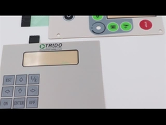 صفحه کلید غشایی سفارشی سوئیچ غشایی ROHS FPC با دکمه تخت